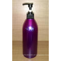 250 ml pet garrafa 250 ml shampoo garrafa preto roxo shampoo bomba de garrafa de plástico